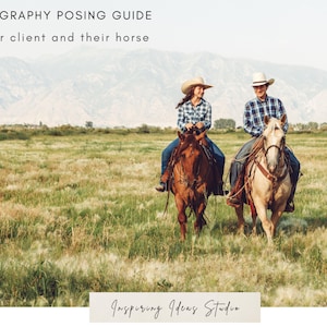 Guide de pose du photographe | Cartes d'invite pour chevaux | Raconter des histoires | Poser des cartes pour photographie de chevaux | Aide-mémoire | Séance photo cheval