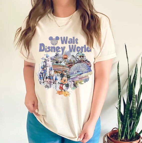 Disney World Vintage Shirt Vintage Walt 