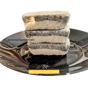 Edible Clays White Smokey Candy cookies 50grams-200grams