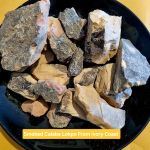 Edible Clays Smoked Calaba Clay from Ivory Coast Edible Clay 50grams-200grams