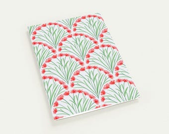 Charmante Blumengrußkarten - personalisierte 10er-Packung, modernes Design, umweltfreundliches Papier