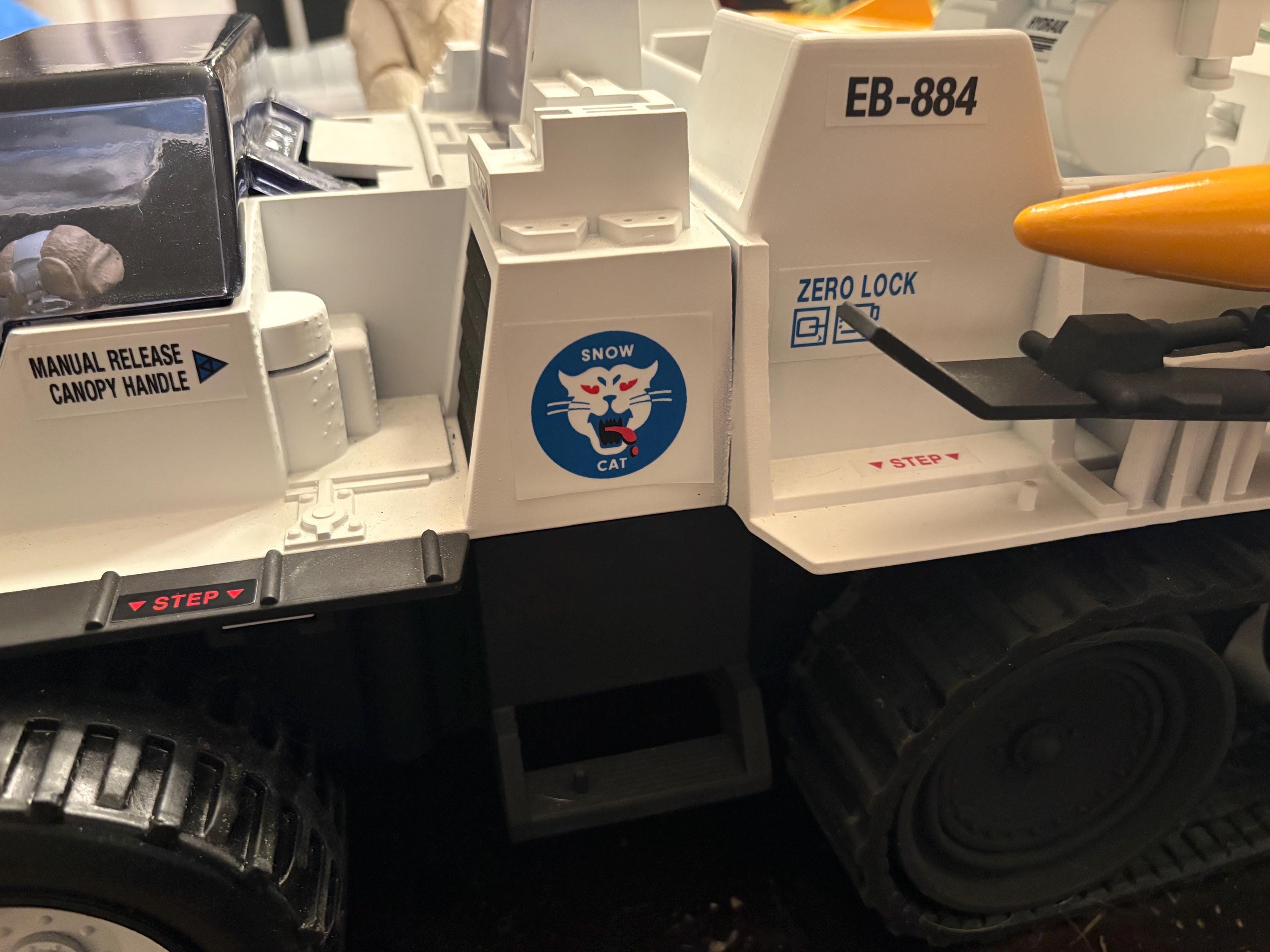 1:12 Scale GI Joe Snowcat Decals - Etsy