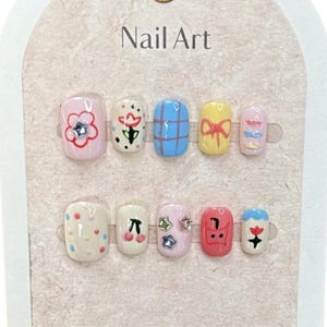 Crystal Star Embossed Pattern Design Nail Deco Sticker | Kawaii Nail Decals | 5D Nails | 3D Nails | DIY Nails