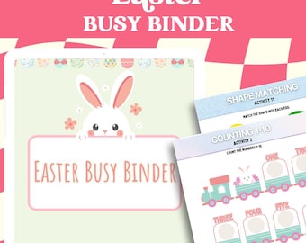 Busy Book for Toddlers, a Printable Quiet Book. Preschool Curriculum aligns with Montessori principles for learning fun!