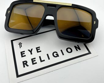 Óculos de sol Eye Religion Lunetz 103 BLKYG Sagard