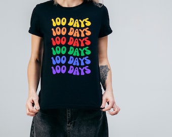 Retro 100 Tage PNG, 100 Tage Schullehrer Png, 100 Tage Png Sublimationsdesign, 100 Tage Lehrer Png Digitaler Download, 100 Tage