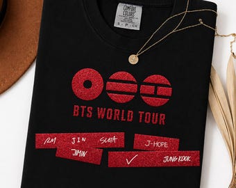 BTS Speak Yourself Official Long Sleeve T-shirt BTS Logo White New