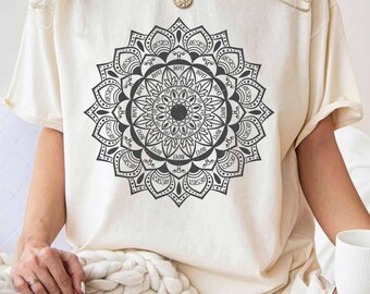 Subtle Anti Fascist FDT Mandala Political Tee, Comfort