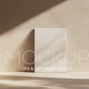 Vertical Canvas Mockup Canvas Print Mockup PSD Smart Object Mockup Canva Mock Up Canvas Wall Art Mockup Aesthetic Mockup Painting Mockup