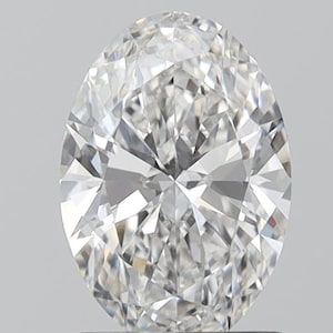 1.26 ct, E-color, VVS2-Clarity, Oval Brilliant IGI Certified Lab Grown Diamond, Lab Diamond, Cvd Lab Grown Loose Diamond for Engagement Ring