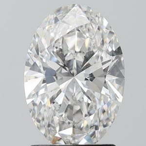 2.55 ct, D-color, VS1-Clarity, Oval Brilliant IGI Certified Lab Grown Diamond, Lab Diamond, Cvd Lab Grown Loose Diamond for Engagement Ring