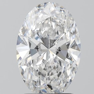 2.13 ct, E-color, VVS2-Clarity, Oval Brilliant IGI Certified Lab Grown Diamond, Lab Diamond, Cvd Lab Grown Loose Diamond for Engagement Ring