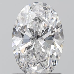 1.64 ct, D-color, VVS2-Clarity, Oval Brilliant IGI Certified Lab Grown Diamond, Lab Diamond, Cvd Lab Grown Loose Diamond for Engagement Ring