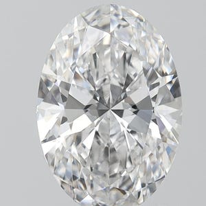 2.51 ct, D-color, VVS2-Clarity, Oval Brilliant IGI Certified Lab Grown Diamond, Lab Diamond, Cvd Lab Grown Loose Diamond for Engagement Ring