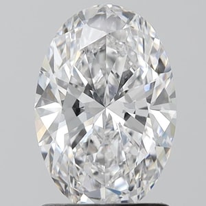 1.53 ct, D-color, VVS2-Clarity, Oval Brilliant IGI Certified Lab Grown Diamond, Lab Diamond, Cvd Lab Grown Loose Diamond for Engagement Ring