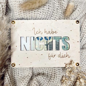 Geldgeschenkkarte aus Holz, Geschenk zur Hochzeit, Geburtstag, Kommunion, Konfirmation, kreative Holzkarte Geldgeschenk