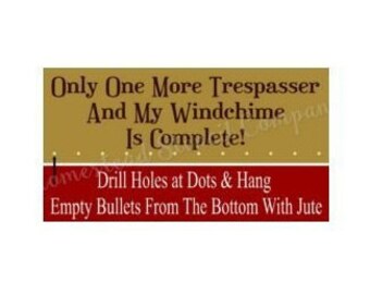 One More Trespasser Etsy