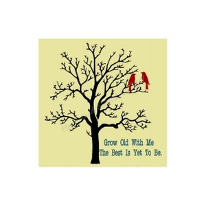 STENCIL, 8229 U, 12&quot;x12&quot;, Grow old with me the best is yet to be, DIY, Painting Stencil, Stencils, Seasonal Stencil, Reusable Sign Stencil