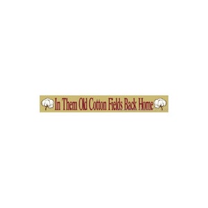 STENCIL, 7772 D 4&quot;x30&quot;, In Them Old Cotton Fields Back Home ,    Painting Template, Craft Stencil, DIY, Painting Stencil, Wall Stencil