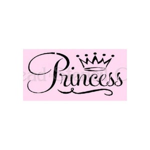 STENCIL, 5058 O  6&quot;x12&quot;, Princess,  Stencil,   Painting Template, Craft Stencil, DIY, Painting Stencil,  Wall Stencil, Stencils, Wall Decor
