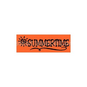 STENCIL, 5373 A, 4&quot;x12&quot;, Summertime, Template, Craft Stencil, DIY, Painting Stencil,  Wall Stencil, Stencils, Wall Decor, Wall Stencil