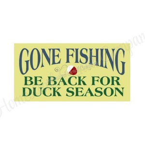 Stencil, 8560 J, 11&quot;x20&quot;, Gone Fishing, Craft Stencil, DIY, Painting Reusable Stencil
