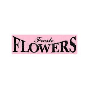 STENCIL, 4984 F, 6&quot;x24&quot;, Fresh Flowers,  Garden Painting Template, Craft Stencil, DIY, Painting Stencil,  Wall Stencil, Stencils, Wall Decor