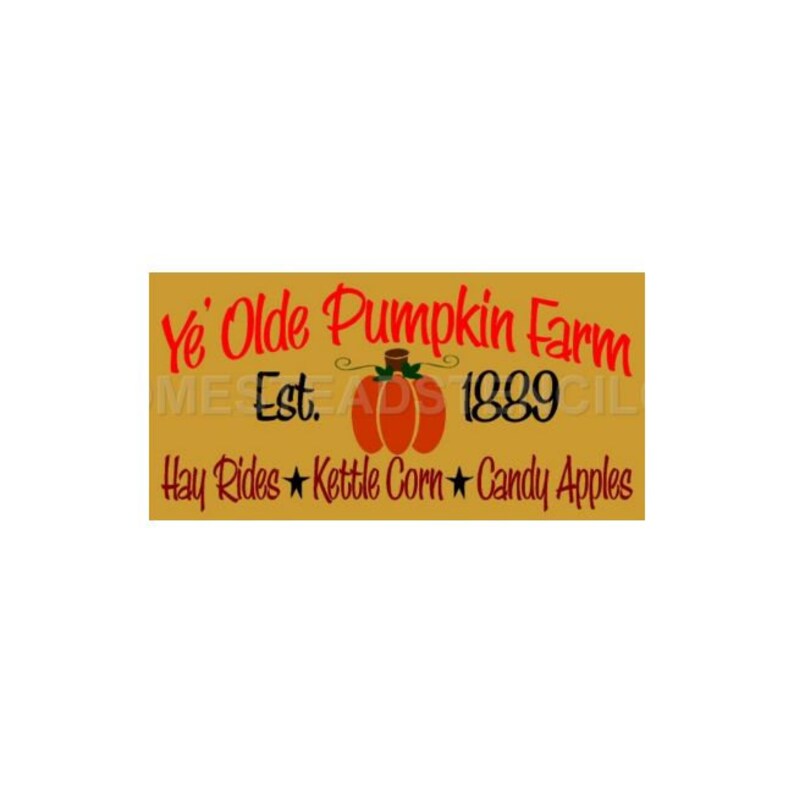 STENCIL 5672 J 11x20 Ye Olde Pumpkin Farm Etsy STENCIL 5672 J 11x20 Ye Olde Pumpkin Farm Etsy
