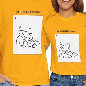 Divertida camiseta de IKEA para el manejo del dolor / Perfecta para los amantes del bricolaje / Camiseta unisex de algodón grueso / Impresión y envío en la UE