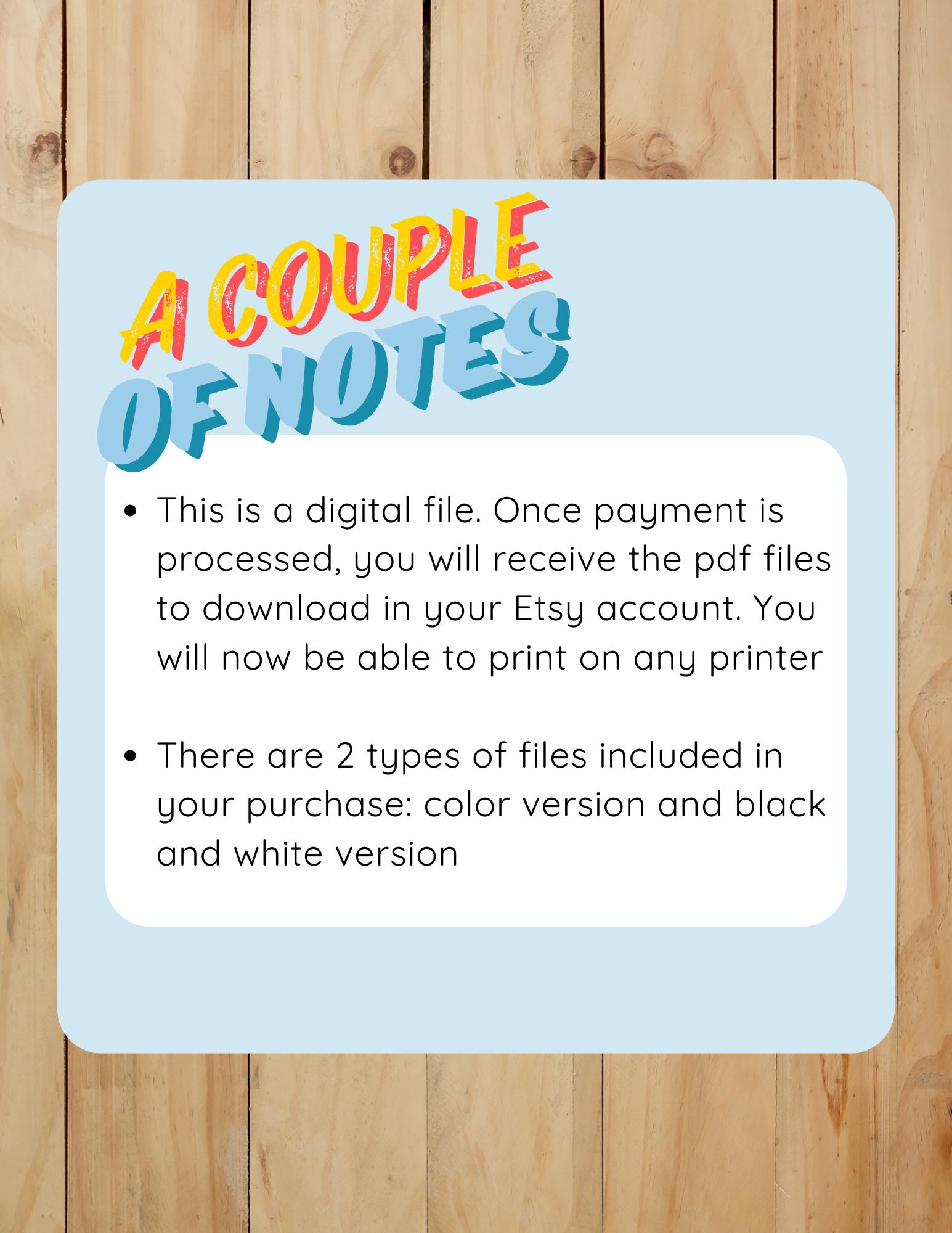 Bible Reading Tracker Kids, Daily Bible Study Planner, Christian ...