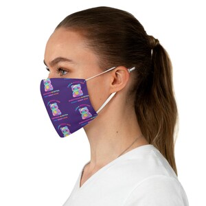Colorful Fabric Face Mask with Fun Design, Reusable Cloth Mask, Party Favor, Festival Gear, Gift for Friends, Breathable Fabric Mask
