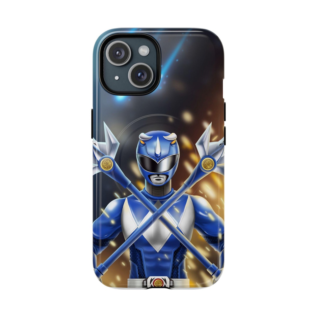 Casing Phone Power Rangers Magnetic Blue Power Ranger Phone Case, Tough Magnetic Cases ...