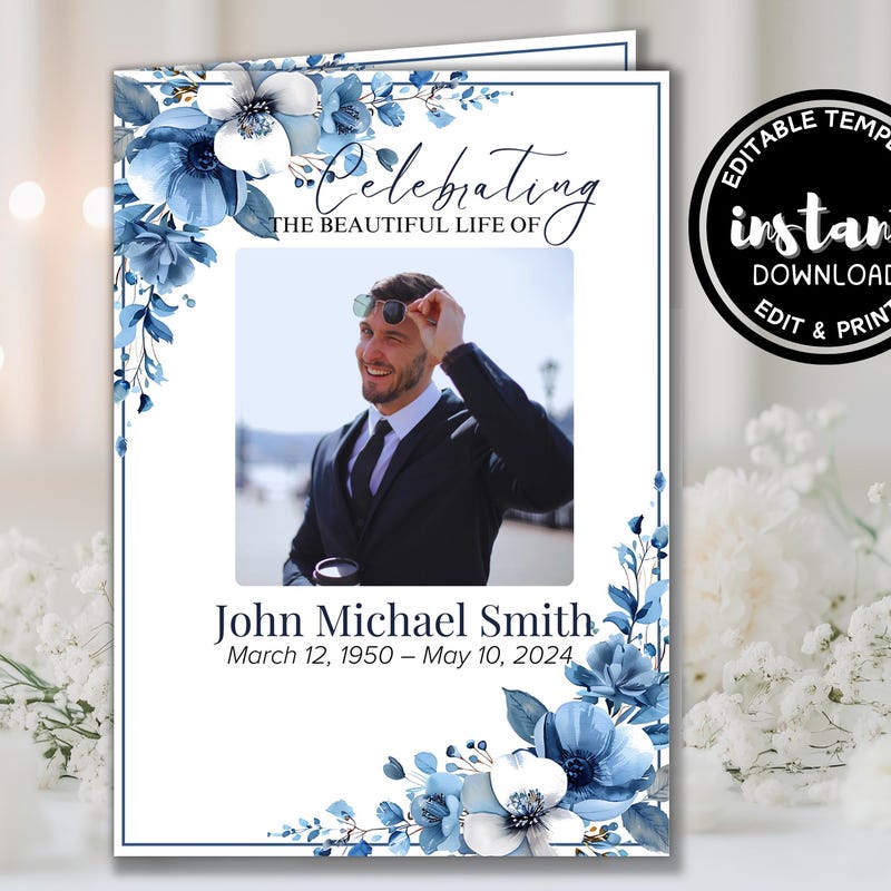 Funeral Mother 4 Page - Etsy