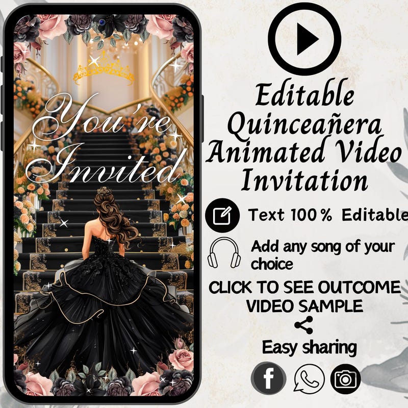 Black Butterfly Video - Etsy