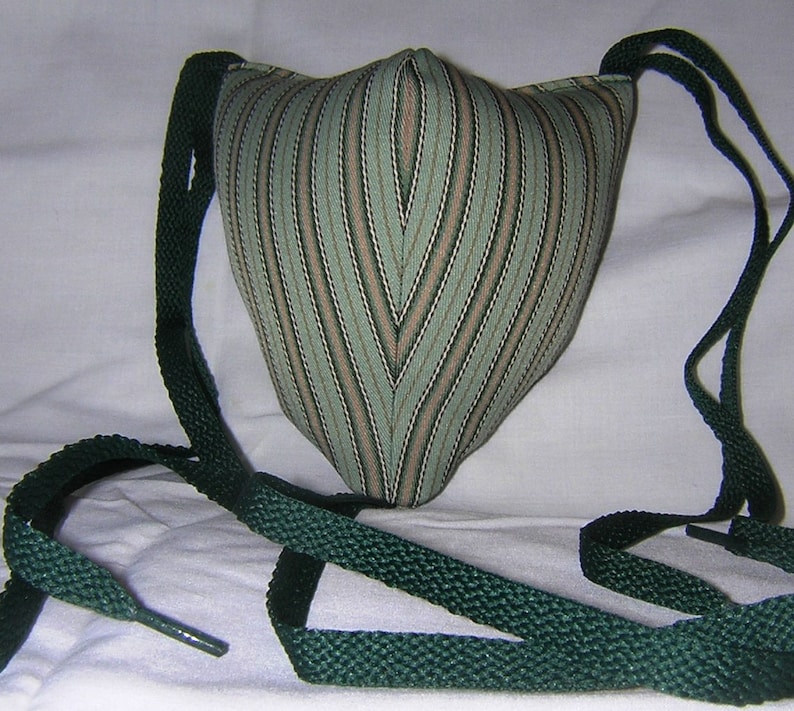 Renaissance Padded Mint Striped Codpiece With Ties Etsy Sweden