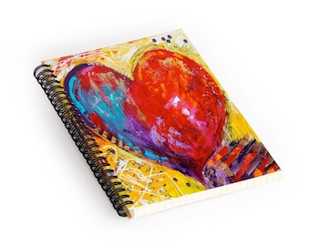 Heart Art Notebook