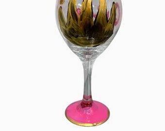 Crown Queen Wine glass