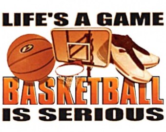 SPORTS Actual picture is 8/" x 10/" on 16/" fabric panel. Basketball/"SLAM DUNK/"
