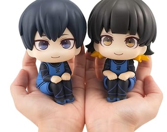 Figuras de presente de personagens de anime de futebol de 10 cm - Yoichi - Bachira - Chigiri - Nagi