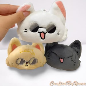 JJK Anime Character Cat Gift Plushies - Gojo - Geto - Nanami - Itadori - Megumi