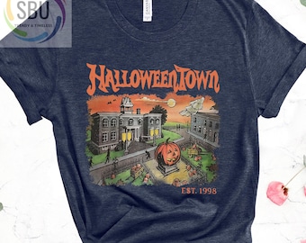 Halloweentown Shirt, Halloweentown University EST 1998, Retro Halloweentown Shirt, Cute Fall Shirt, Bella Canvas Halloweentown Shirt