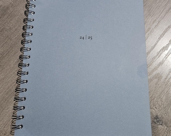 Personalized Planner 2025/Monthly Planner/December &#39;24-December &#39;25/Monthly Calendar/Minimalist