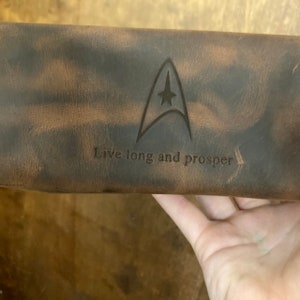 Personalisiertes Leder Dopp Kit, benutzerdefinierte Kulturtasche aus Leder