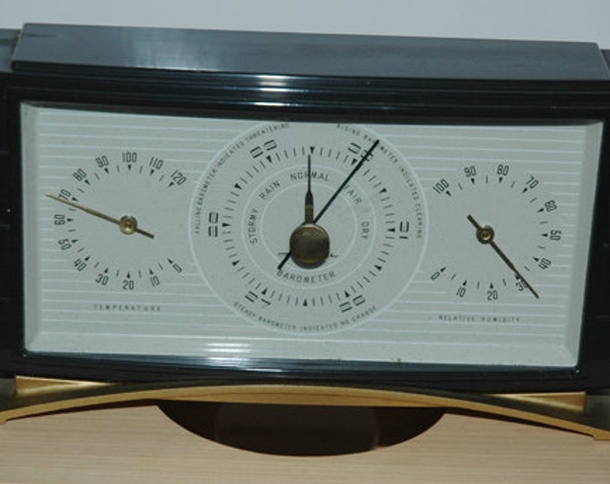 AIRGUIDE Barometer & Thermometer With Relative Humidity Etsy