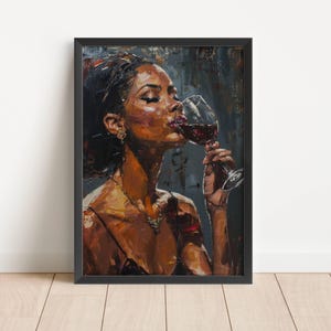 African american wall art, black wall art, black woman wall art, black woman art, black girl wall art, black art print, gift for black women