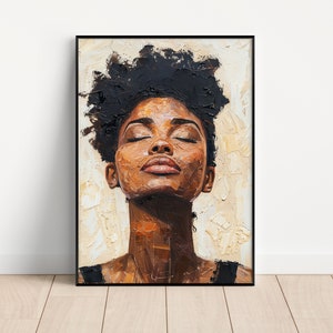 Black girl art, prints black wall art, black woman wall art, black woman art, african american wall art, black art print,  digital download