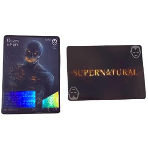 Tarjetas coleccionables sobrenaturales MONSTER ELITE
