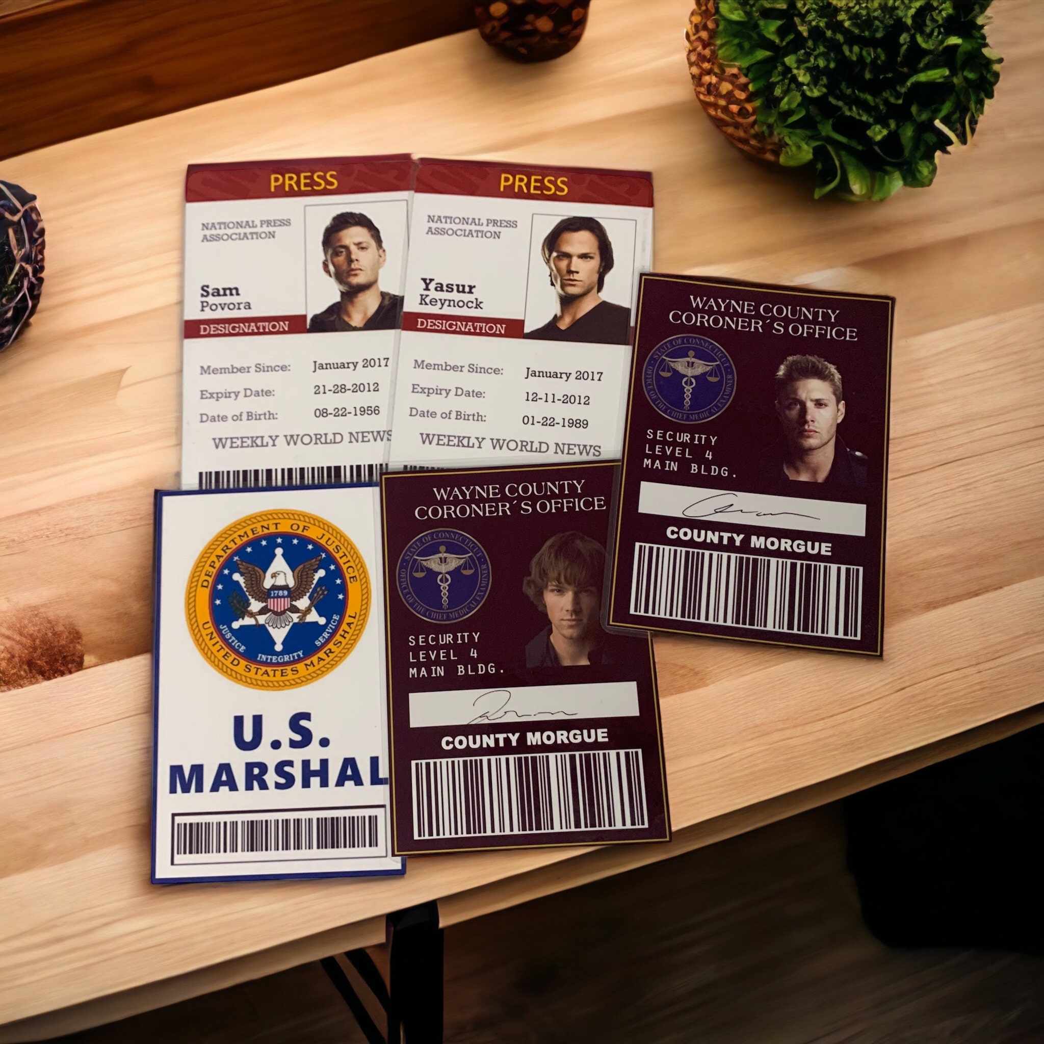 Supernatural Business Cards 2/7 Set