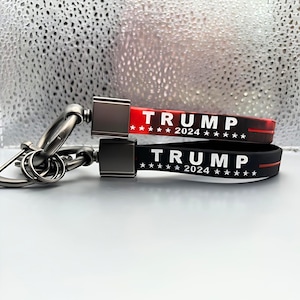 MAGA Keychain, Trump Keychain, Make America Great Again Keychain, Trump Inauguration Gift - Donald Trump Silicone Keychain, Trump Valentine