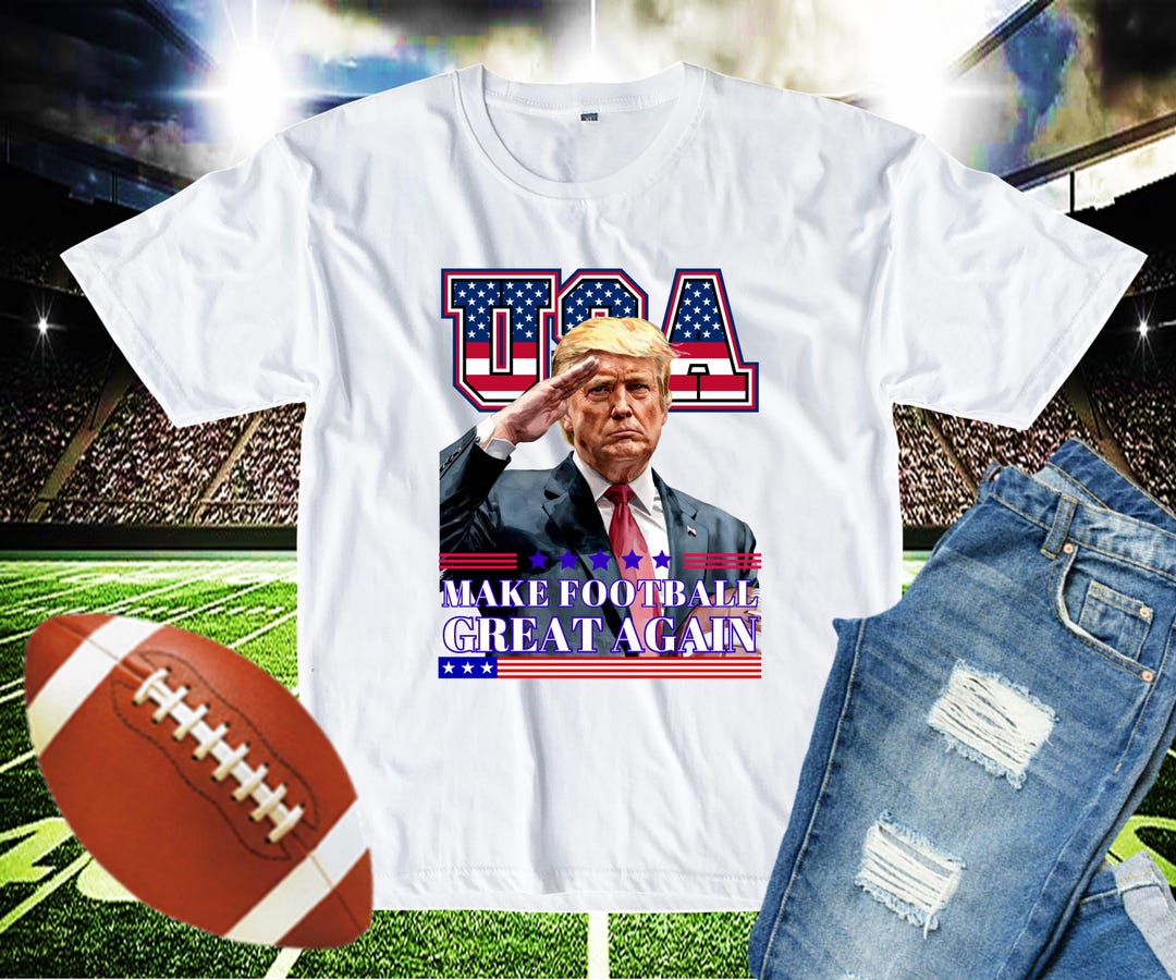 Maglietta Make Football Great Again, maglietta della partita di